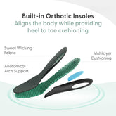 Innovative Orthopedic Slippers for Men - Ideal for Plantar Fasciitis, Foot & Heel Pain Relief. Arch Support Slippers, Cushioning Ergonomic Sole & Extended Widths - Asheville