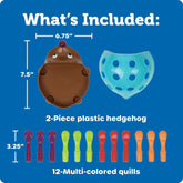Spike the Fine Motor Hedgehog - Toddler Learning Toys, Fine Motor and Sensory Toys for Kids Ages 18+ Months, Montessori Toys