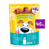 Purina  Strips Dog Treats with Real Bacon & Peanut Butter Flavors Tender Chews, 40 Oz Pouch
