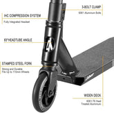 Pro Scooters Trick Scooter - Freestyle 110Mm Aluminium Core Wheels & ABEC-9 Stunt Scooters for Kids 8 Years and up Entry Level Scooter for Beginner Boys Girls Teens Adults