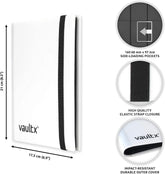Binder - 4 Pocket Trading Card Album Folder - 160 Side Loading Pocket Binder for TCG