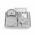 Baby Hooded Towels Gray Lion