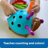 Spike the Fine Motor Hedgehog - Toddler Learning Toys, Fine Motor and Sensory Toys for Kids Ages 18+ Months, Montessori Toys