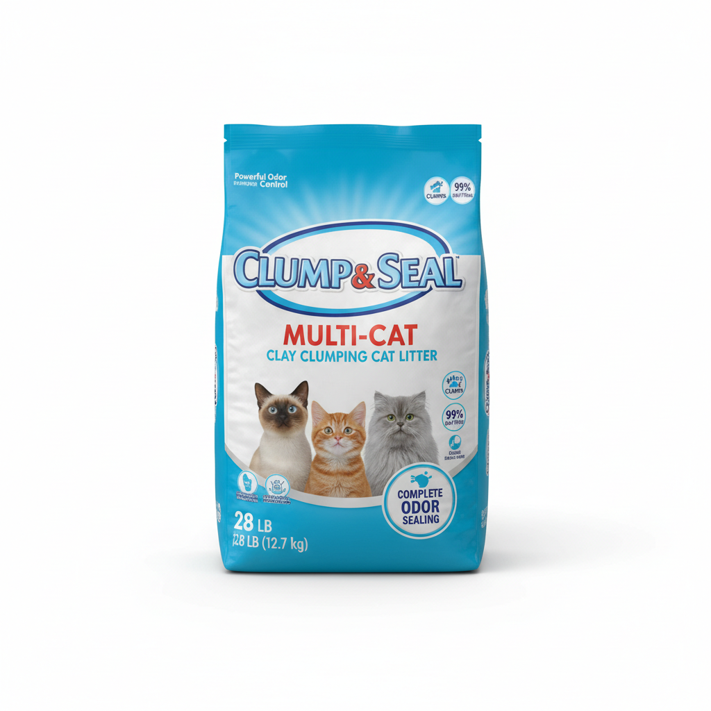 Clump and Seal Cat Litter