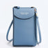 Elegance On-the-Go – Luxe PU Leather Crossbody Shoulder Bag with Phone & Card Organizer
