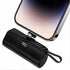 Cargador Portátil Banco De Energía Para Iphone Android Con Pantalla LED 5000Mah Mini Cargador Rápido Paquete De Batería Compatible Con Iphone 15/14/13/12