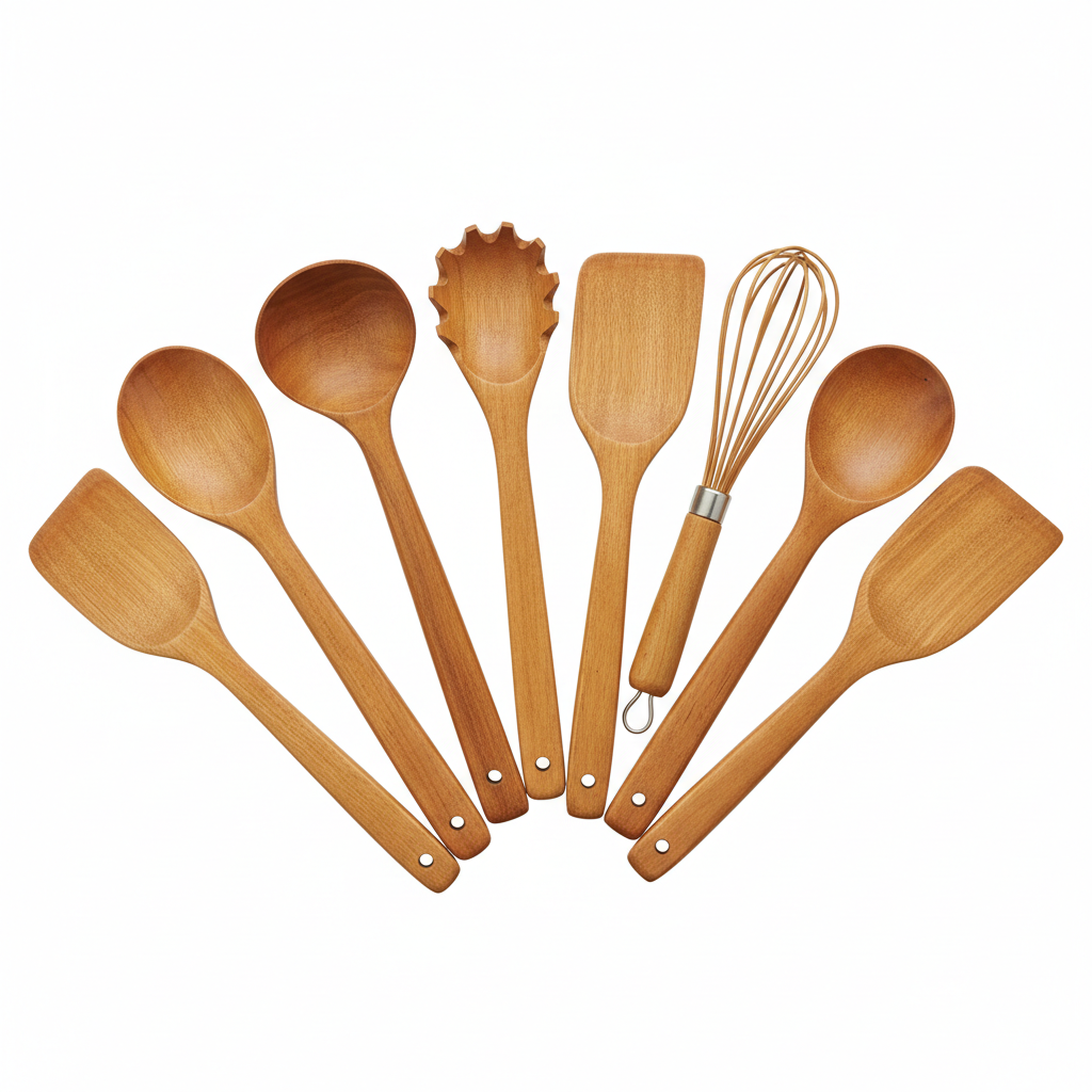 Wooden Spoons Kitchen Utensils